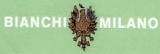 BI05 ADESIVO BIANCHI Milano 110 x 40mm